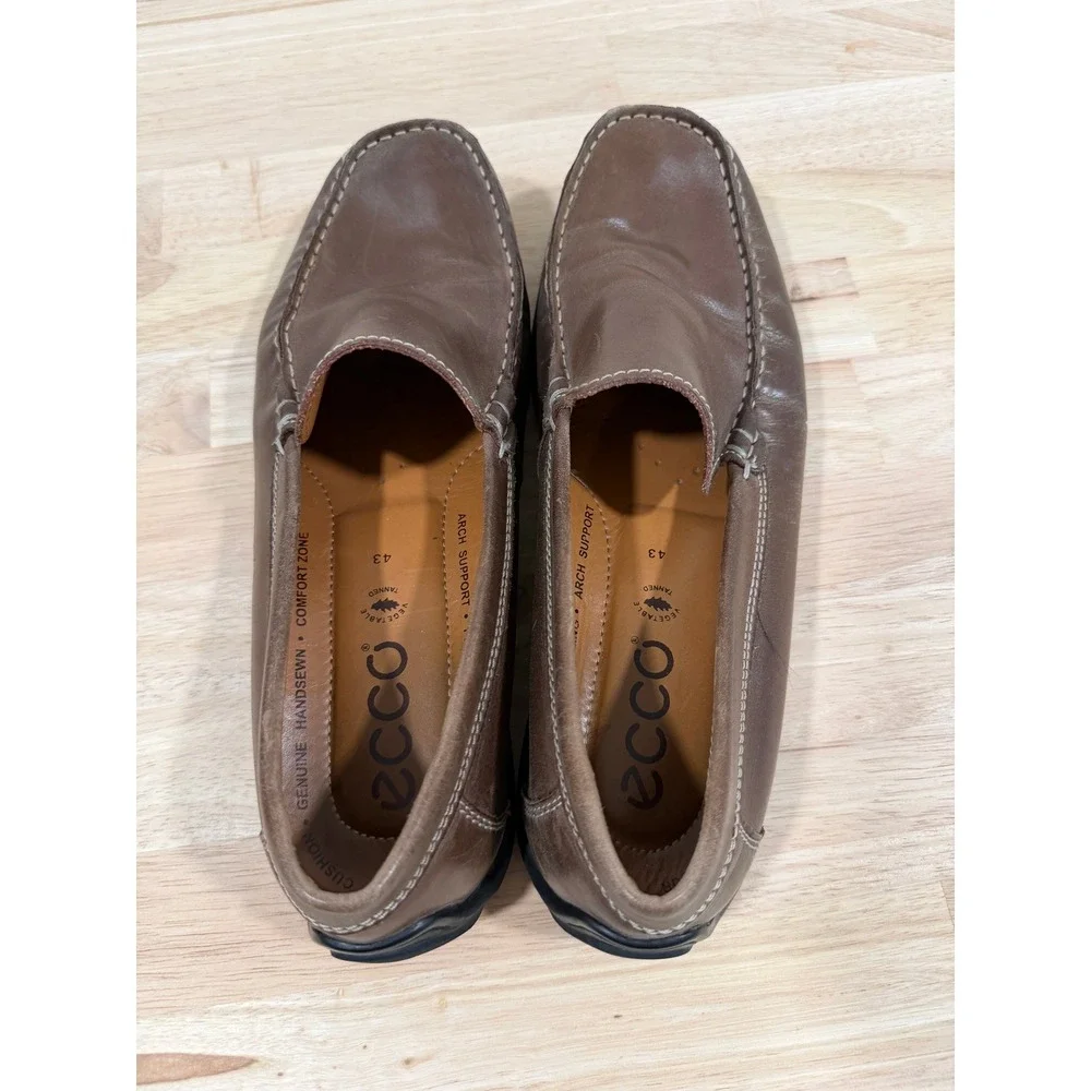 Ecco brown leather